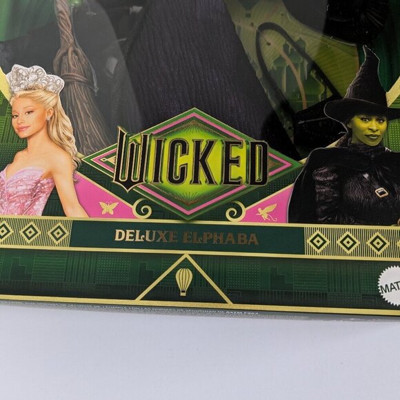 Mattel Wicked Movie DELUXE Elphaba Witch Fashion Doll - URL Misprint Error - Picture 10 of 16